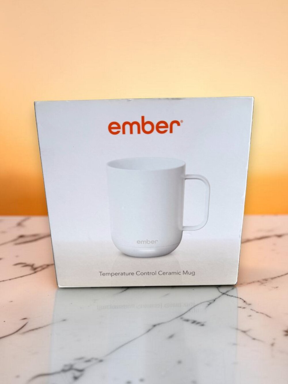 Ember Temperature Control Mug Series 1  10 oz White Smart App Controlled New
